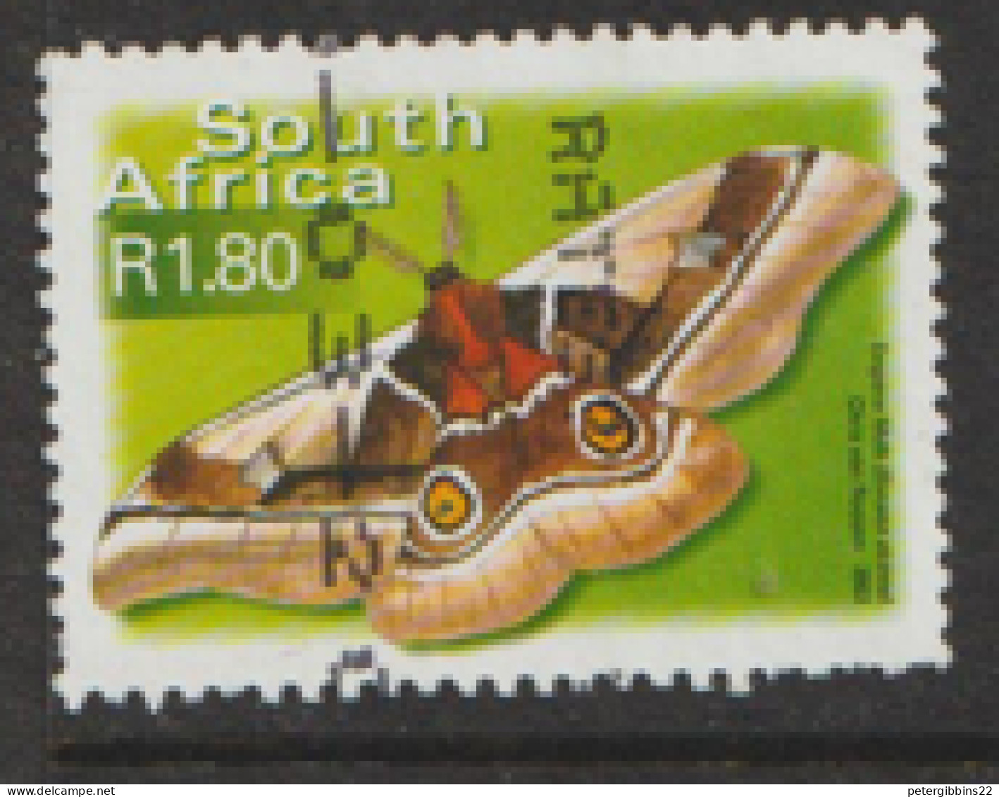 South Africa  2001  SG 1387  1.80  Butterfly   Fine Used - Gebraucht