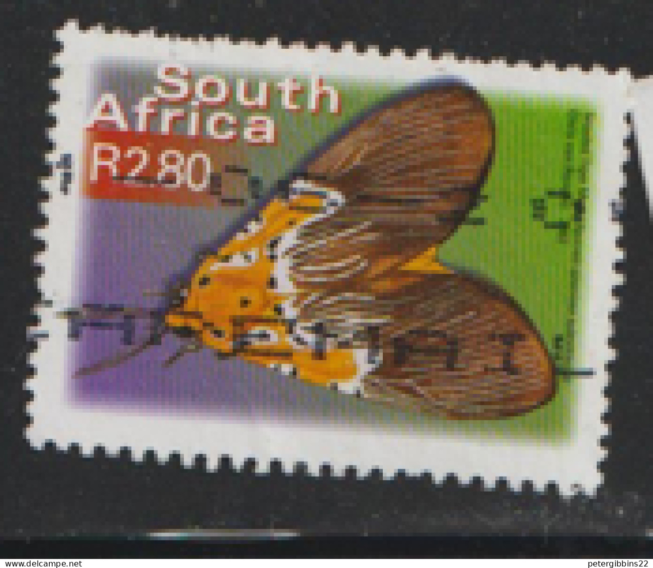 South Africa  2001  SG 1391  2.80  Butterfly   Fine Used - Usados