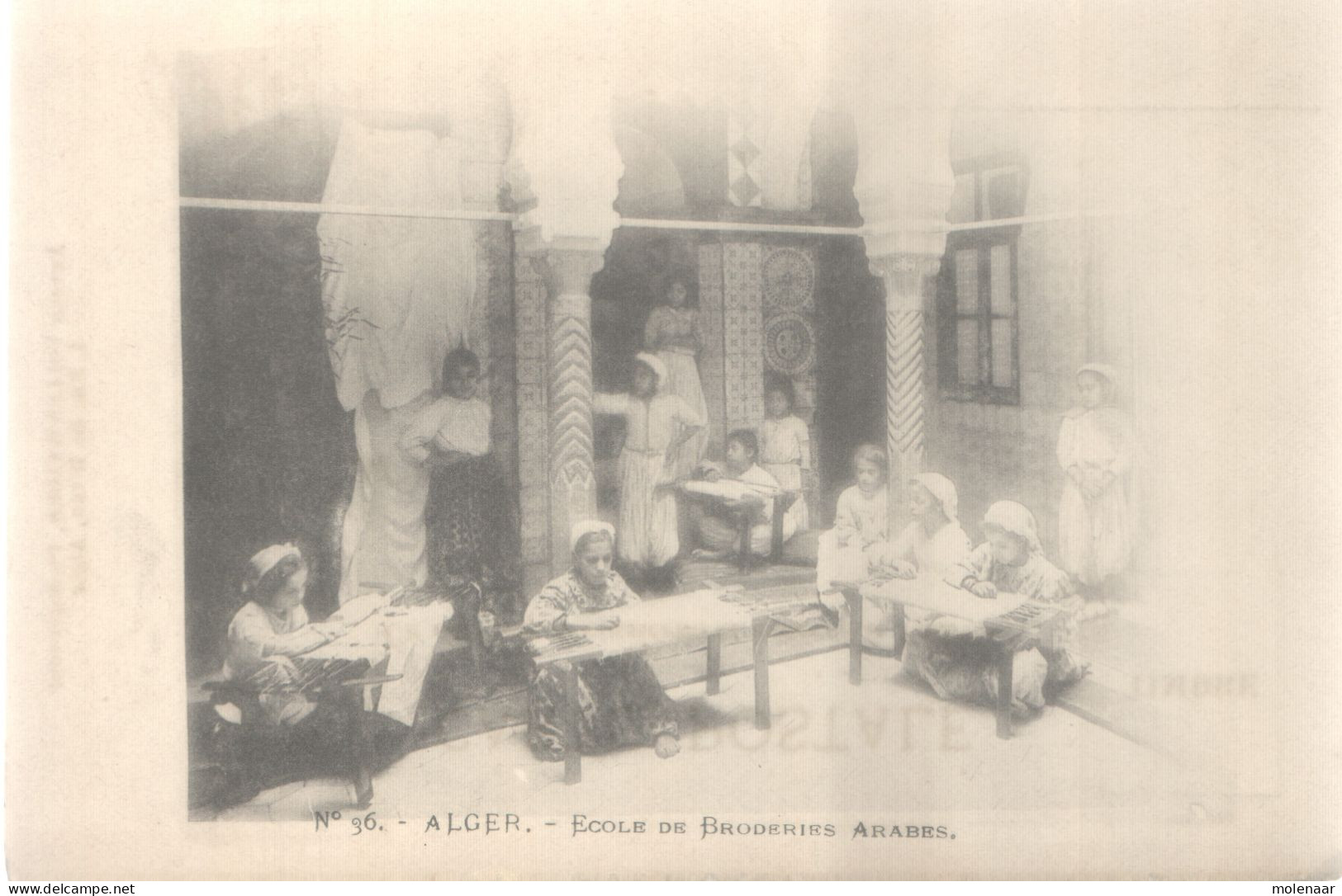 Algerije >kinderen Ecole De Broderies Ongebruikt (12388) - Children