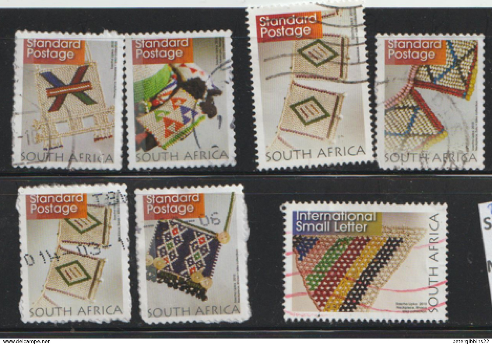 South Africa  2010  Beadwork  Various Values    Fine Used - Used Stamps