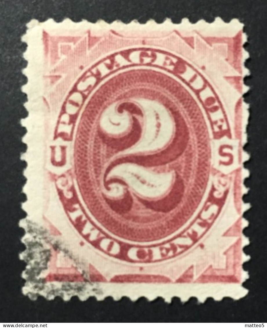 1892 - United States - Postage Due Printing  2c.  - Used - Dienstmarken