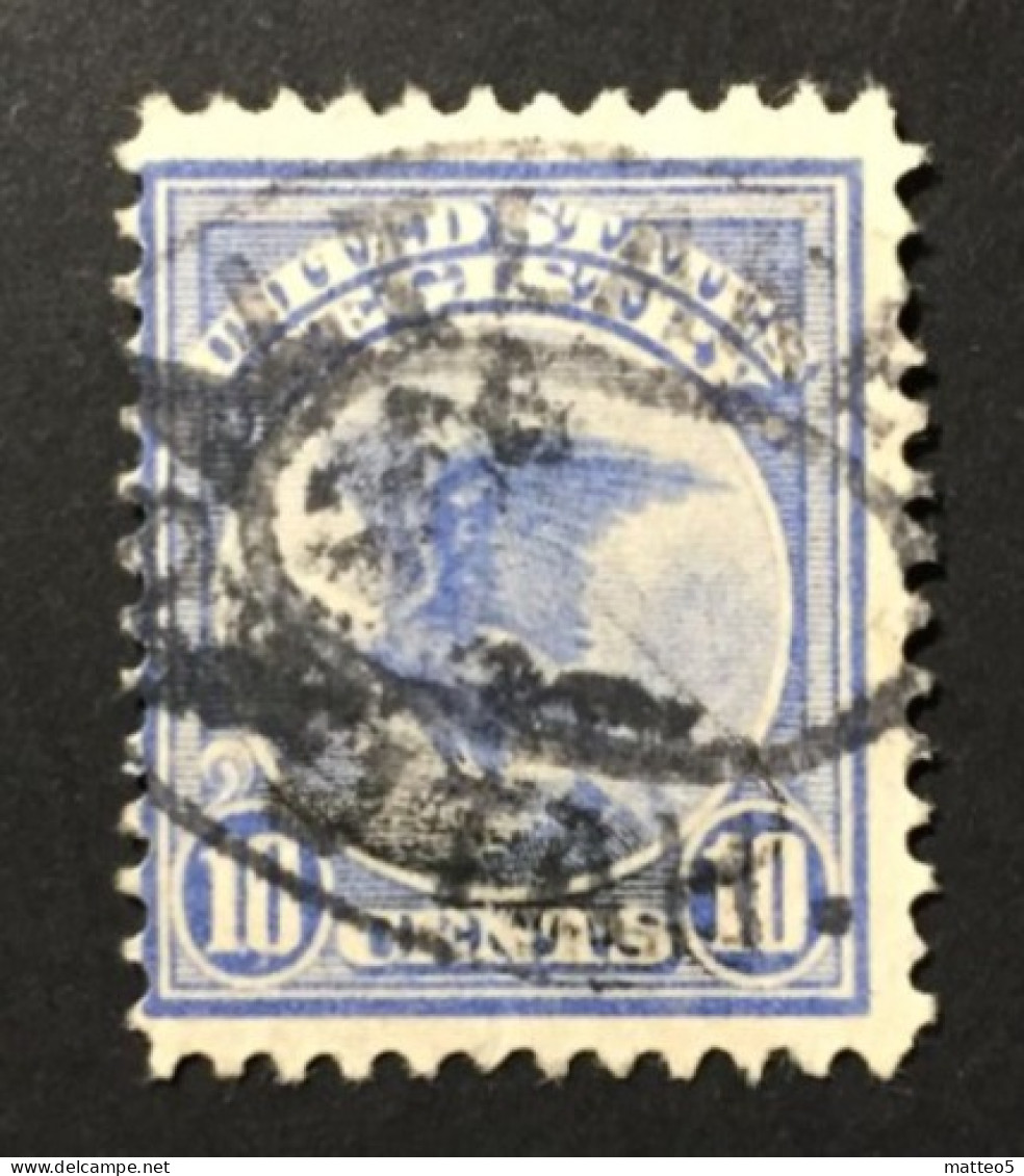 1911 - United States - Registration Stamp - Bald Eagle 10c. - Used - Officials