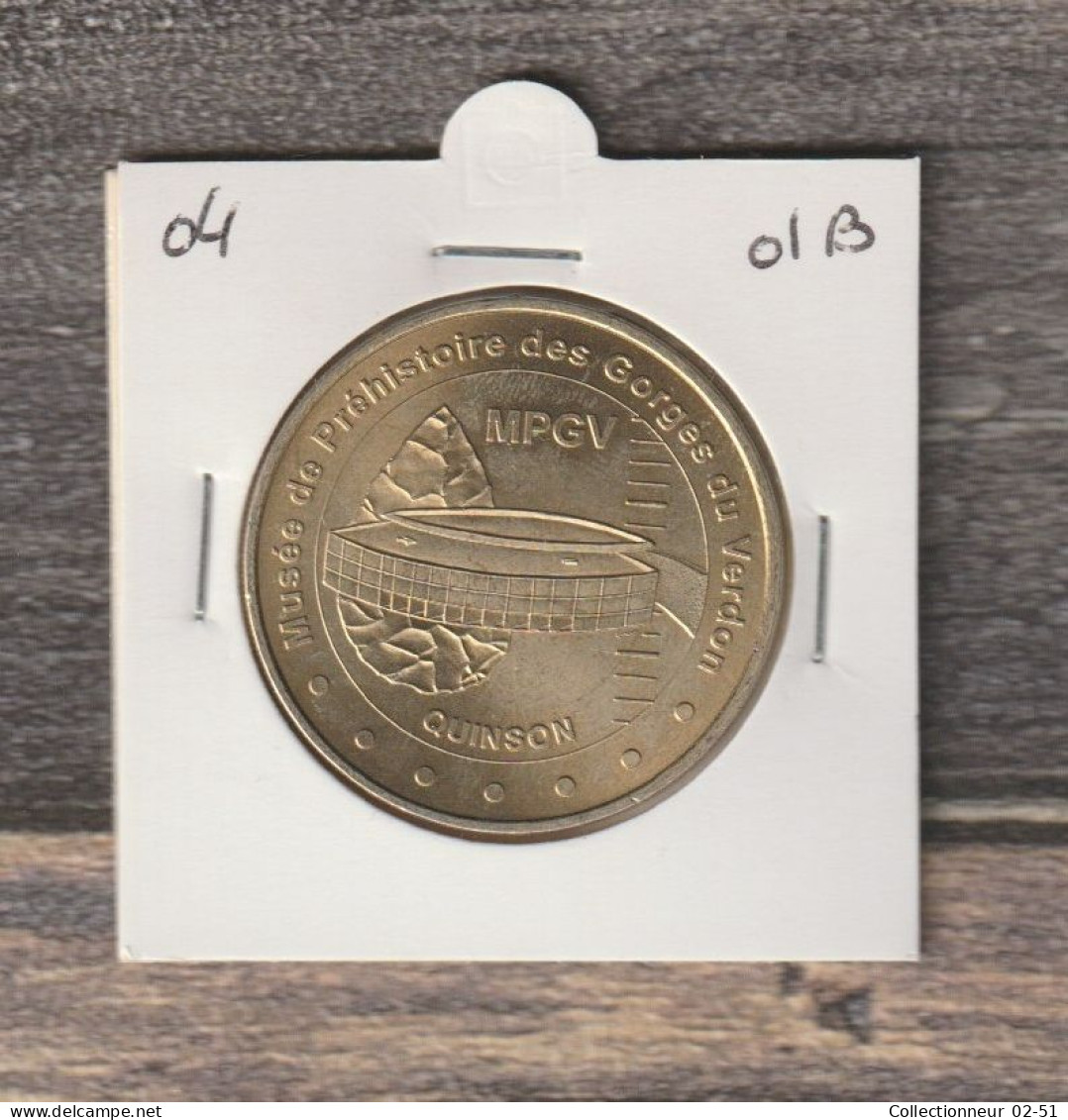 Monnaie De Paris : Musée De Préhistoire Des Gorges Du Verdon - 2001 - 2001