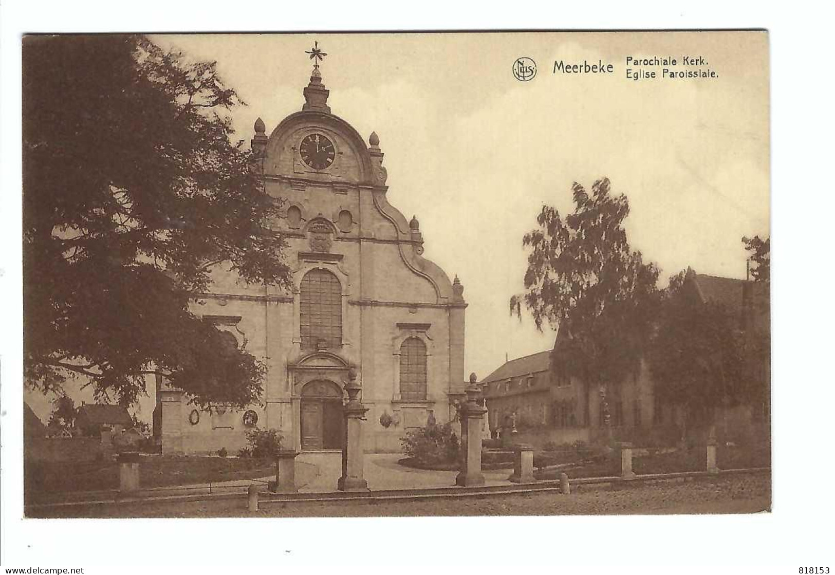 Meerbeke  Parochiale Kerk   Eglise Paroissiale - Ninove