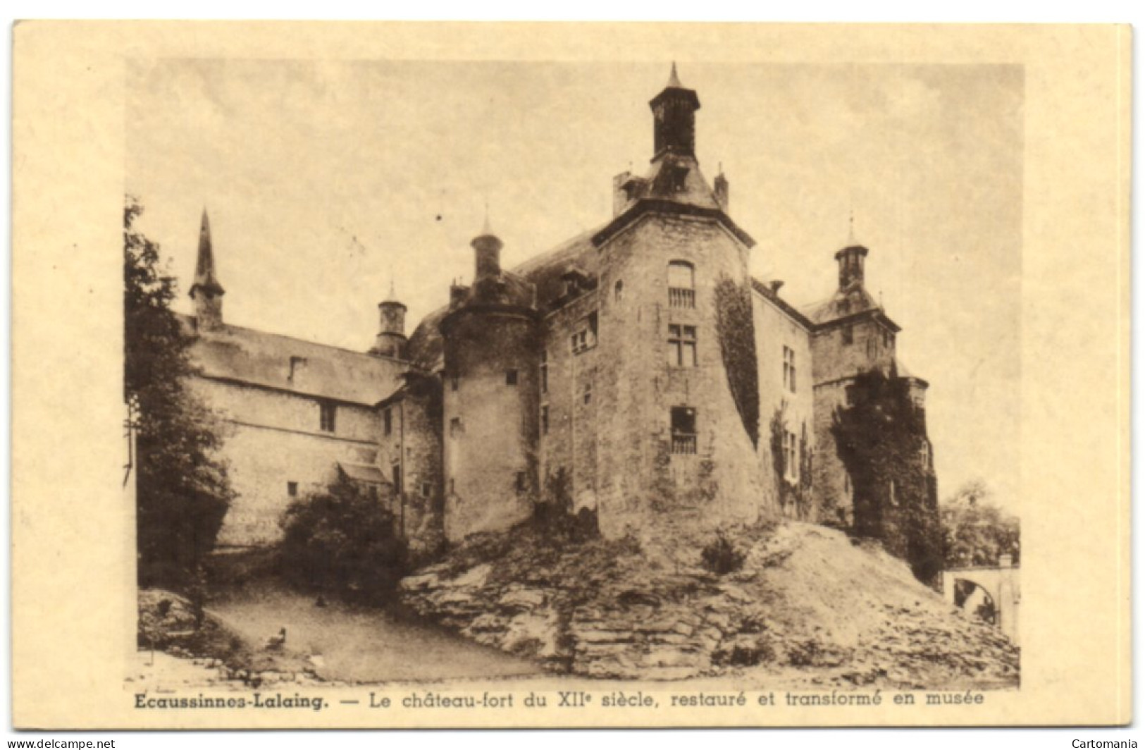 Ecaussinnes-Lalaing - Le Château-fort Du XIIe Siècle Restauré Et Transformé En Musée - Ecaussinnes