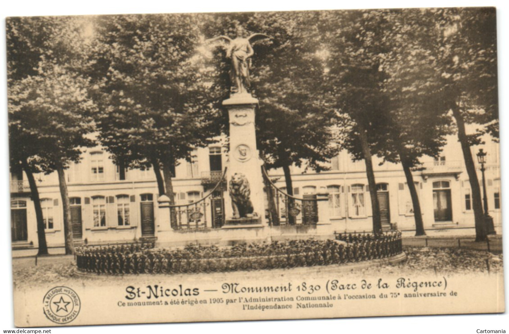 St-Nicolas - Monument 1830 (Parc De La Régence) - Sint-Niklaas