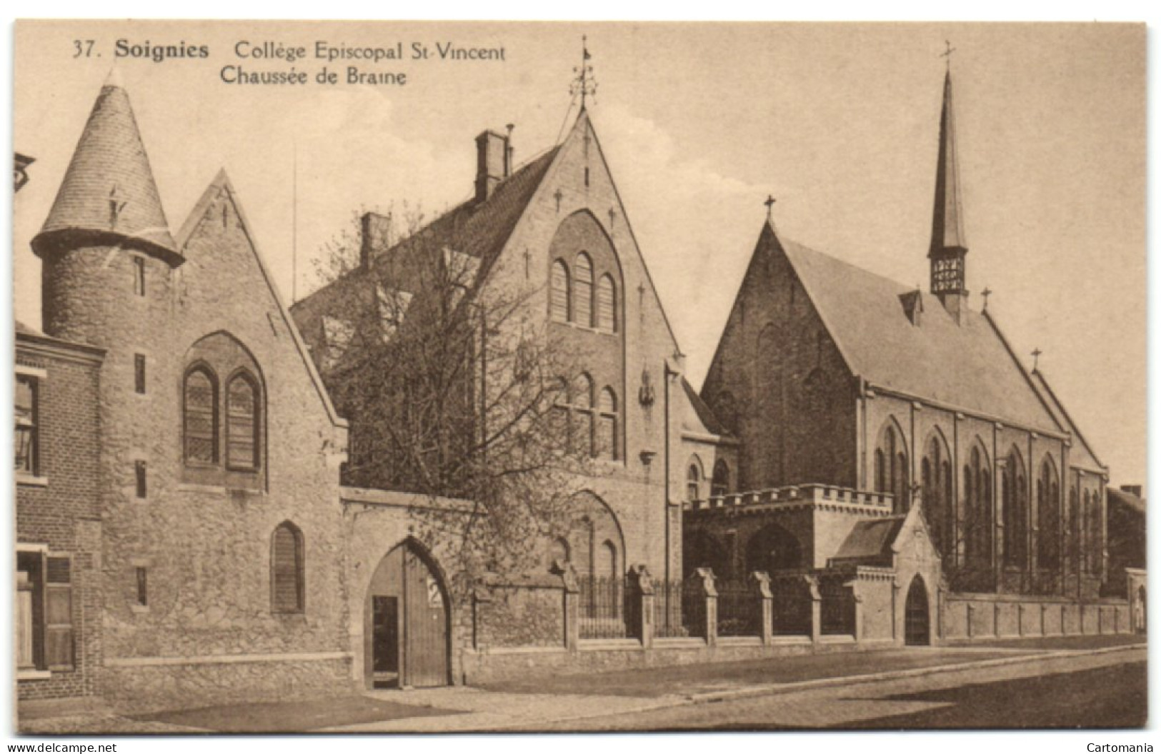 Soignies - Collège Episcopal St Vincent - Chaussé De Braine - Soignies