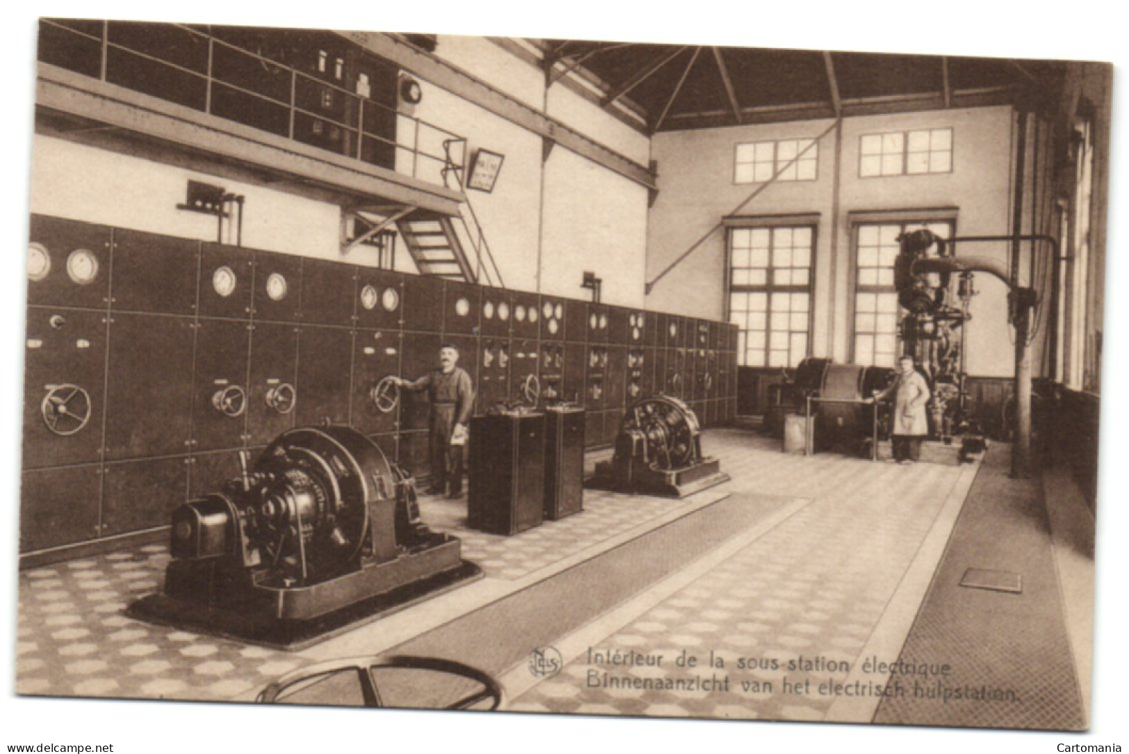 Soignies - Carrières Du Hainaut - Intérieur De La Sous-station électrique - Soignies