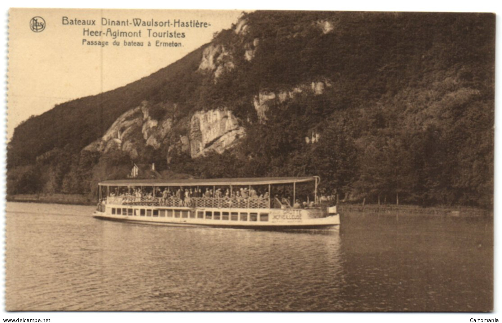 Bateaux Dinant-Waulsort-hastière-Heer-Agimont- Passage Du Bateau à Ermeton - Mettet