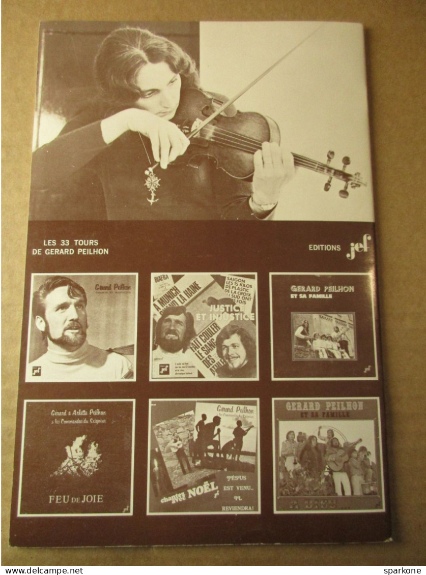 Gérard Peilhon - Album N° 1 (Paroles, Musique Et Accords) éditions De 1979 - Musique