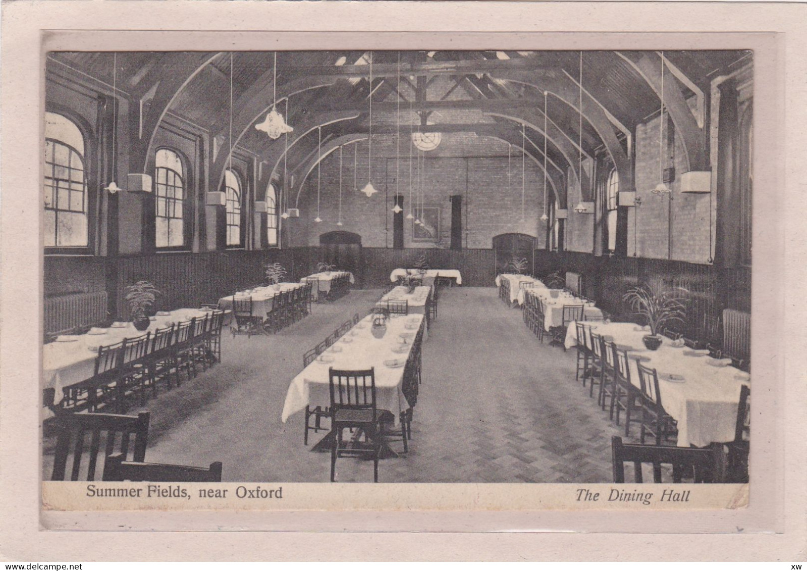 ROYAUME-UNI - ANGLETERRE - OXFORDSHIRE - OXFORD - Summer Fields, Near Oxford - The Dining Hall - A 2614 - Oxford