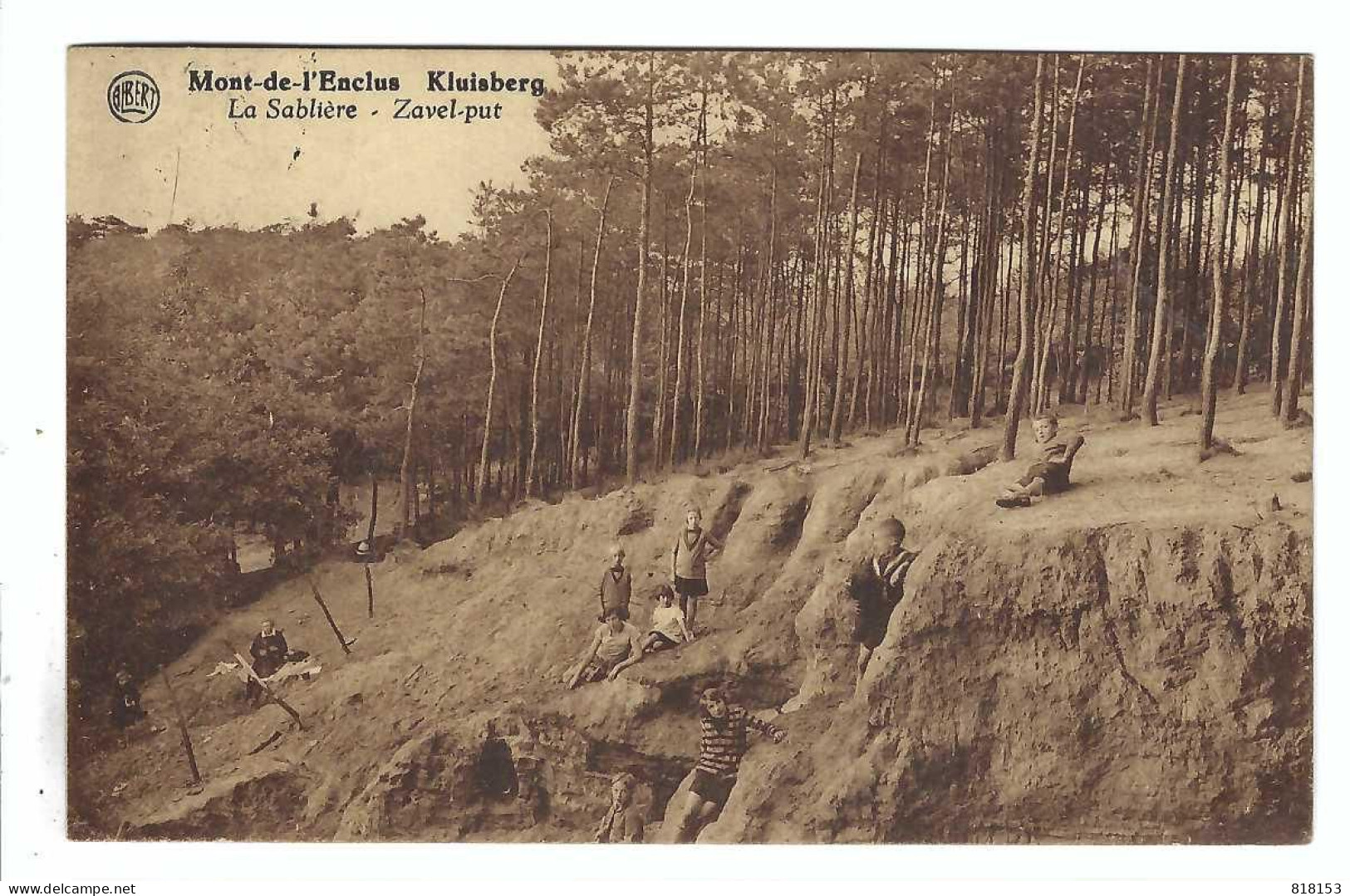 Kluisberg     Mont-de-l'Enclus    La Sablière - Zavel-put  1931 - Kluisbergen