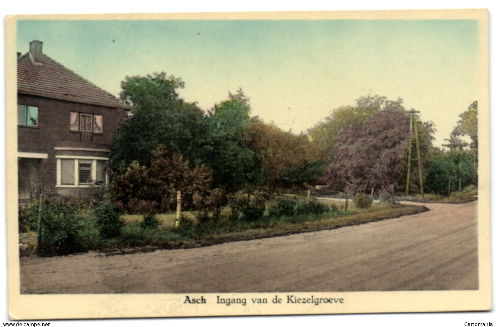 Asch - Ingang Van De Kiezelgrove - As