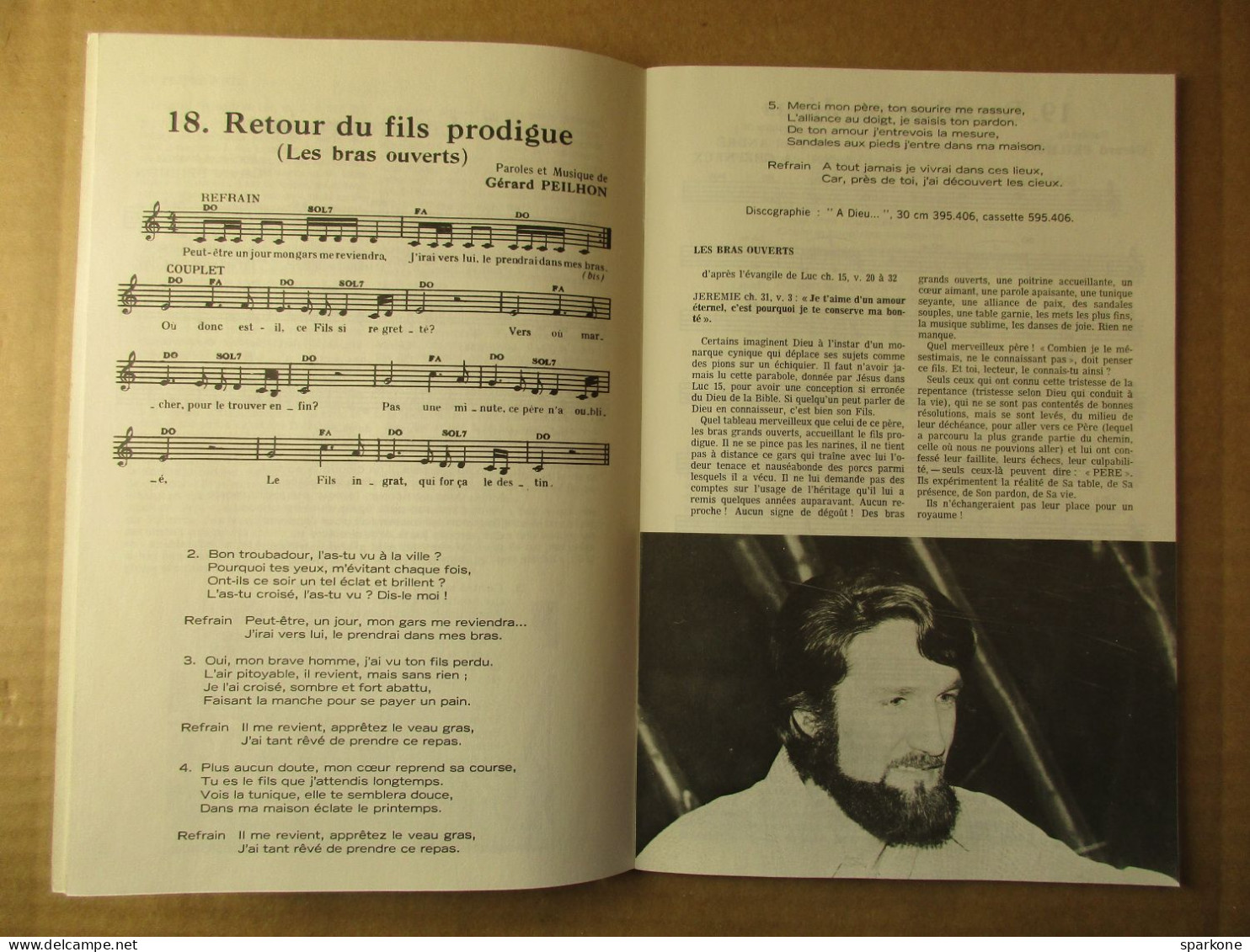 Gérard Peilhon - Album N° 2 (Paroles, Musique Et Accords) éditions De 1979 - Music