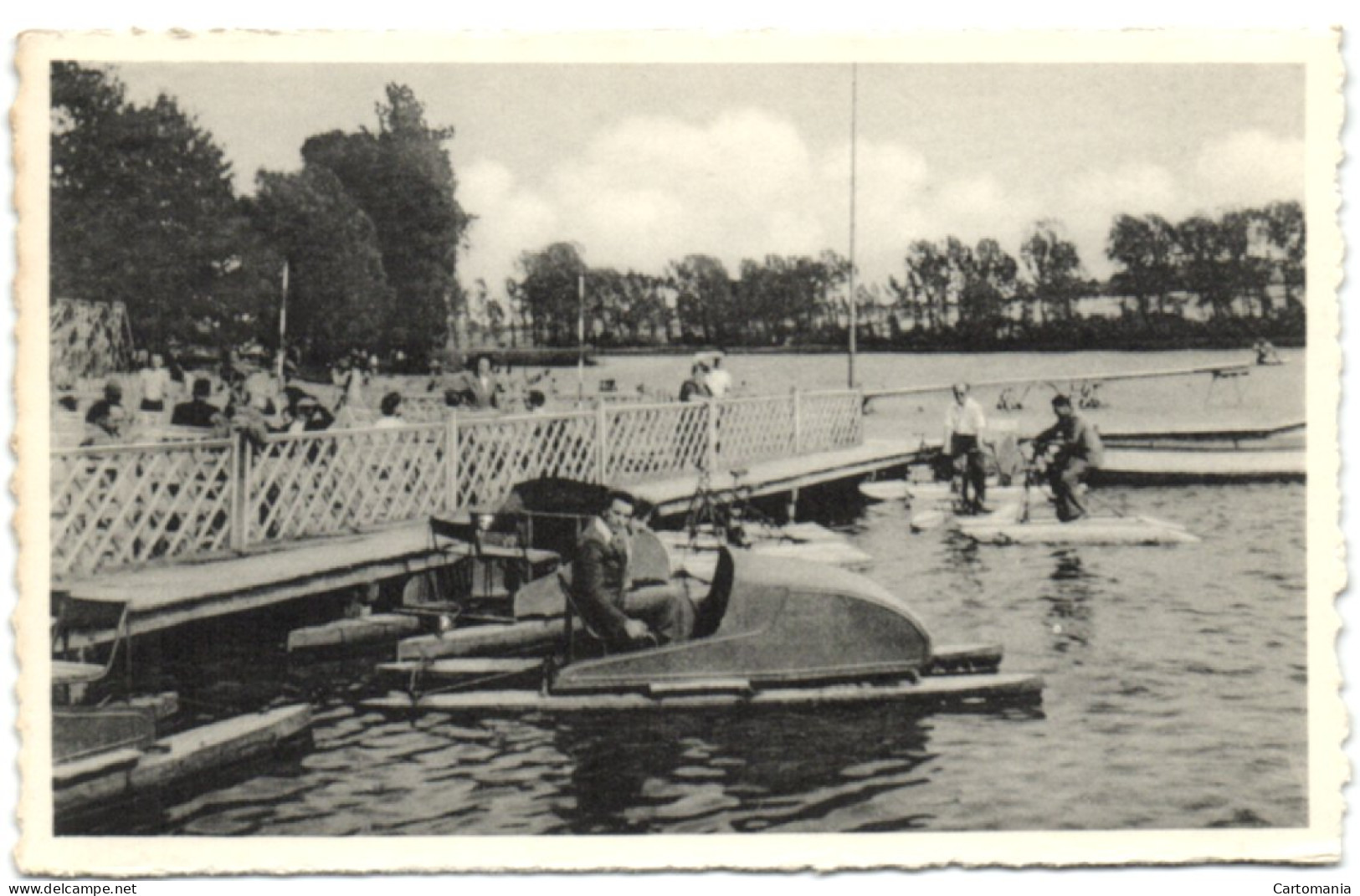 Fosses - La Et Plage De Bambois - L'Embarcadère Des Pédalos Et Du Canot-moteur - Fosses-la-Ville