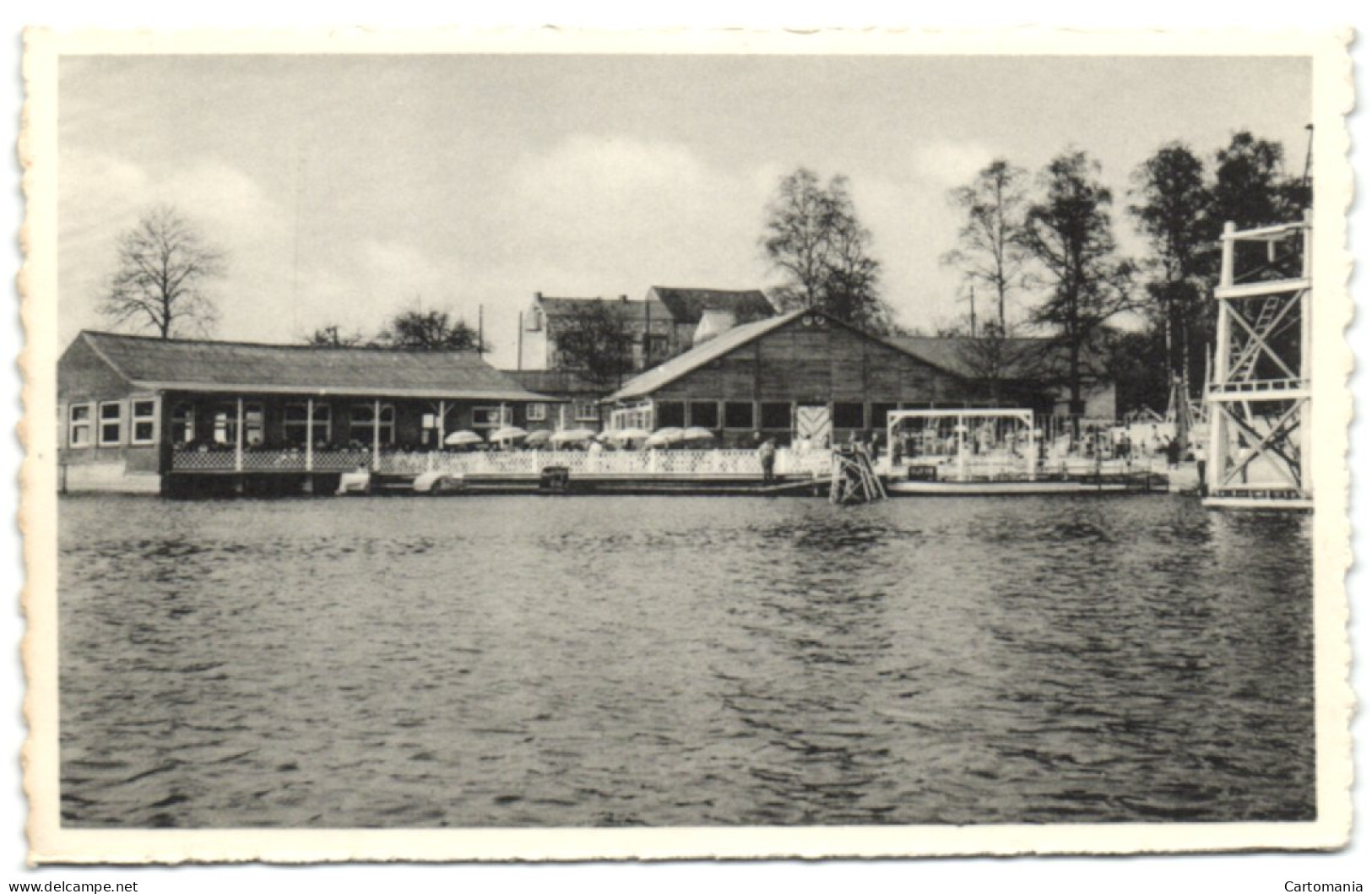 Fosses - La Et Plage De Bambois - La Et Plage De Bambois - Le Restraurant - Le Chalet Et Les Terrasses - Fosses-la-Ville