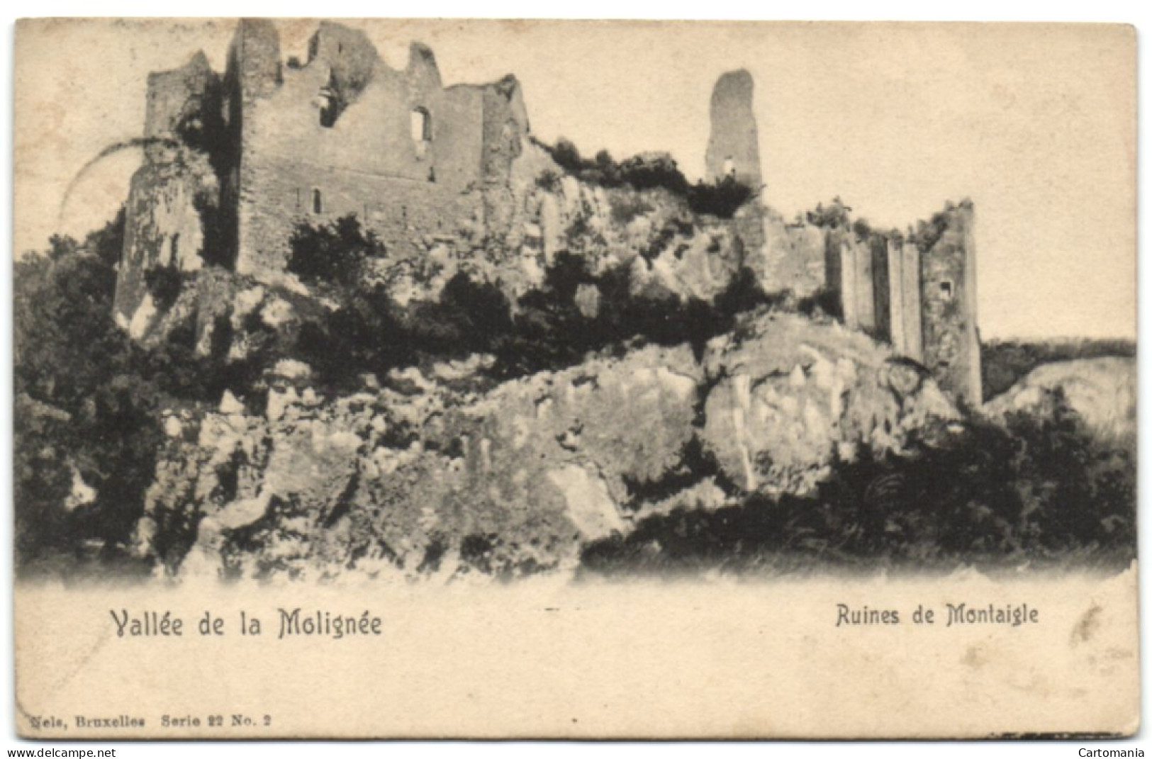 Vallée De La Molignée - Ruines De Montaigle (Nels Série 22 N° 2) - Onhaye