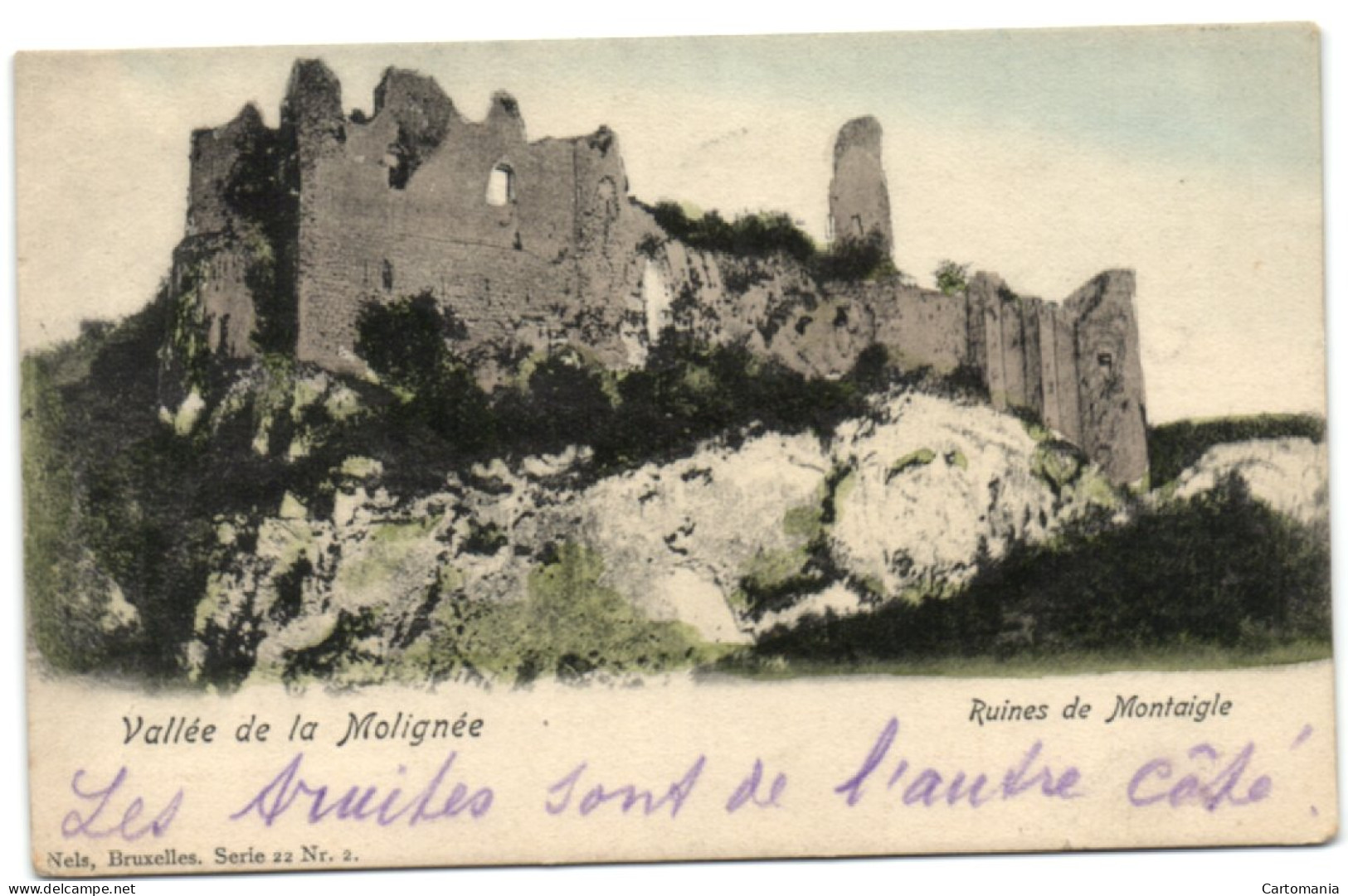 Vallée De La Molignée - Ruines De Montaigle (Nels Série 22 N° 2) - Onhaye