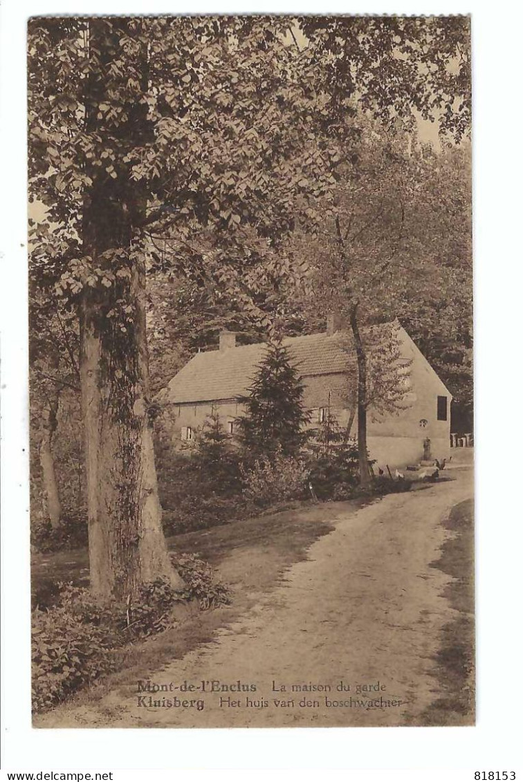 Kluisberg  -   Mont-de-l'Enclus    Het Huis  V D Boschwachter  La Maison Du Garde - Kluisbergen