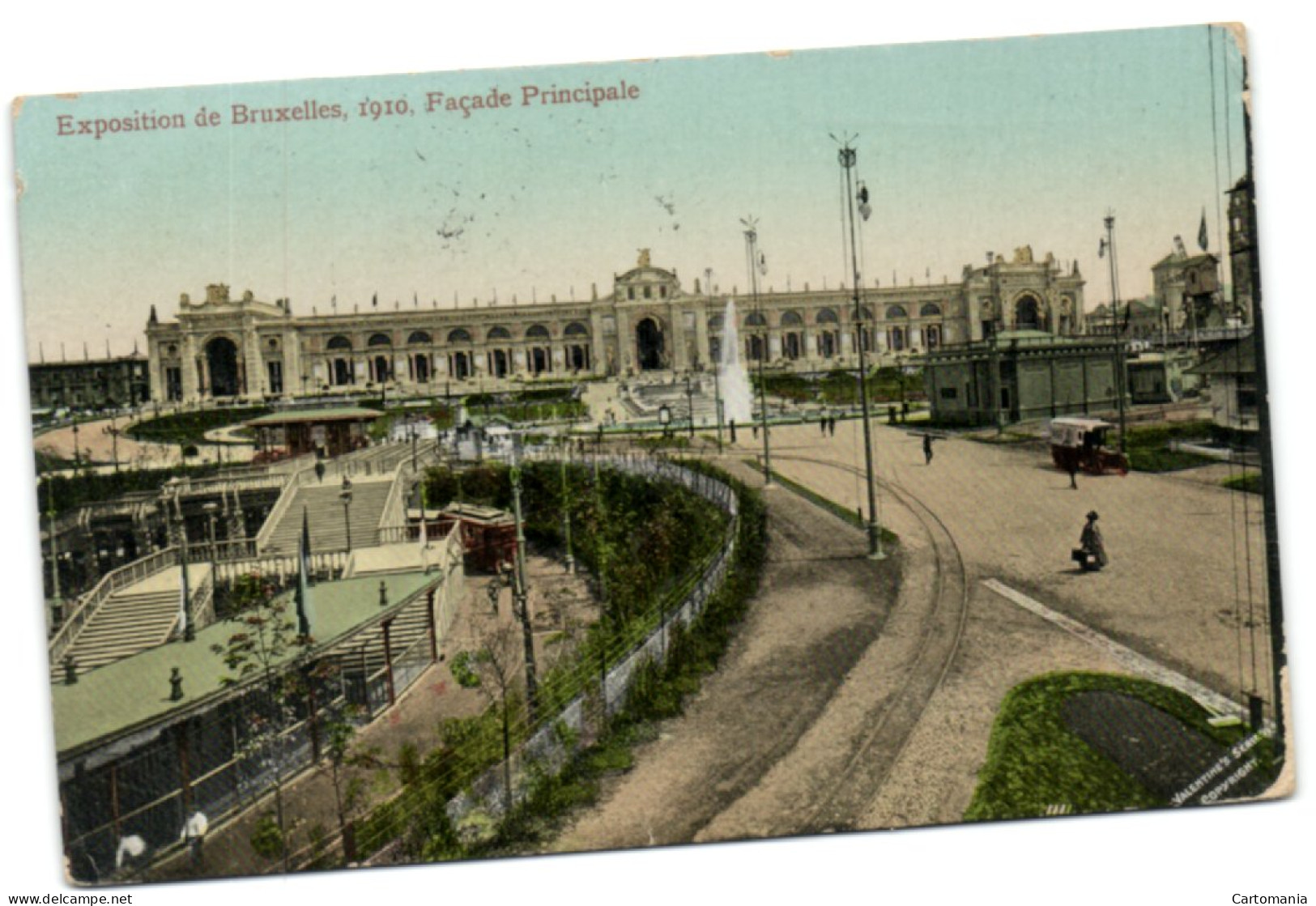 Exposition De Bruxelles 1910 - Façade Principale - Wereldtentoonstellingen