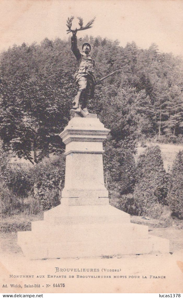 88 / BROUVELIEURES / LE MONUMENT AUX MORTS - Brouvelieures