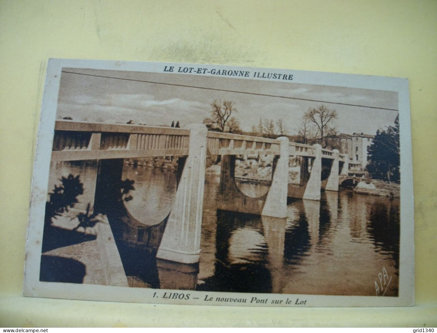 47 5865 CPA - VUE DIFFERENTE N° 1 -  47 LIBOS - LE NOUVEAU PONT SUR LE LOT - Libos