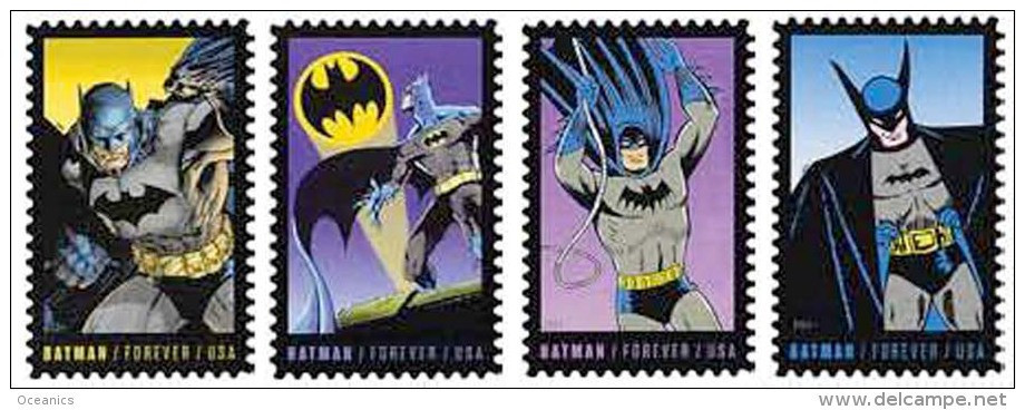 Etats-Unis / United States (Scott No.4932-35 - Batman) [**] - Neufs