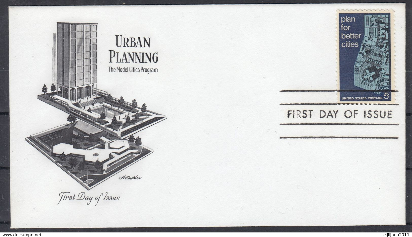 Action !! SALE !! 50 % OFF !! ⁕ USA 1967 ⁕ Urban Planning 5c. ⁕ FDC Cover / First Day Of Issue - 1961-1970