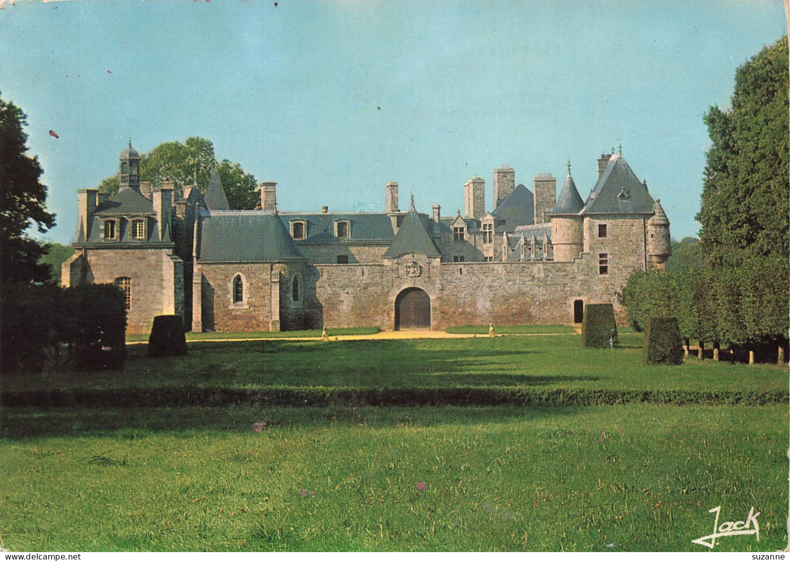 LANVELLEC - 3 CARTES Du Château De ROSANBO - JACK éd. N°365 + 366 + 381 - Lanvellec