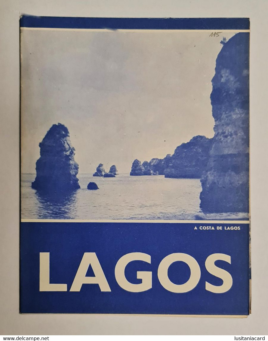 LAGOS - ROTEIRO TURÍSTICO - «A Costa De Lagos»(Ed. Rotep Nº 115  -1968) - Livres Anciens