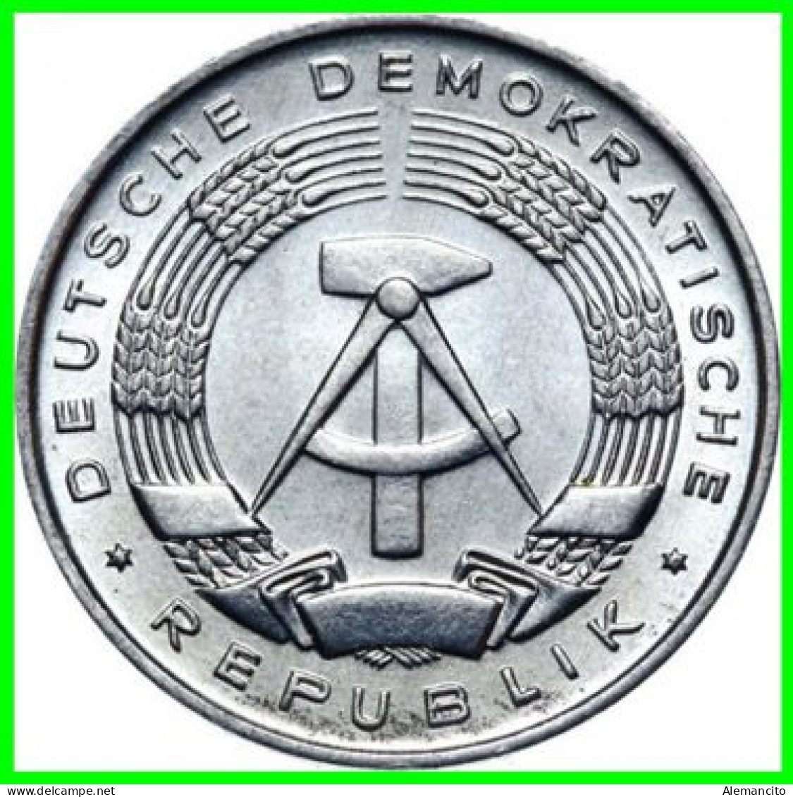 ( GERMANY ) REPUBLICA DEMOCRATICA DE ALEMANIA AÑO 1964 ( DDR ) MONEDAS DE 1 PFENNING  CECA-A  MONEDA DE ALUMINIO - 1 Pfennig
