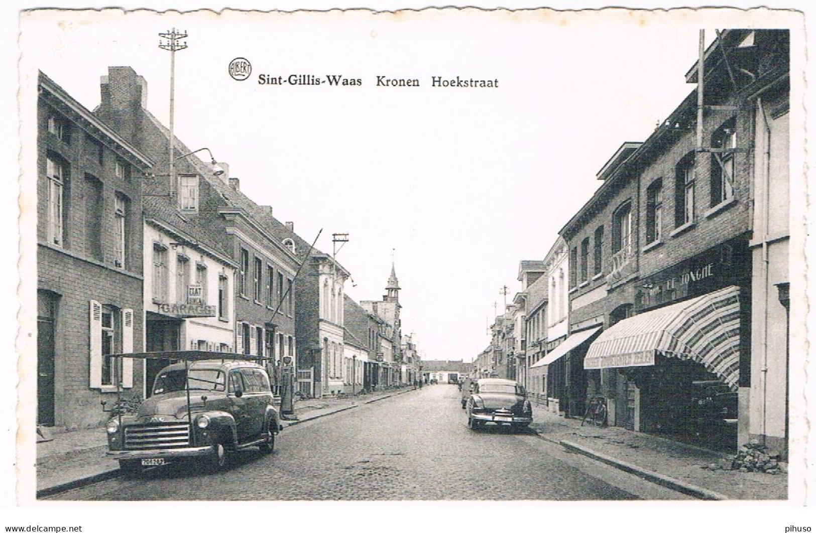 B-9618   SINT-GILLES-WAES : Kronen - Hoekstraat - Sint-Gillis-Waas