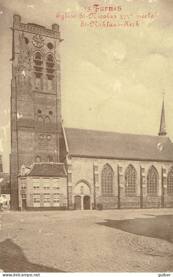 Furnes Eglise Saint Nicolas  - Veurne