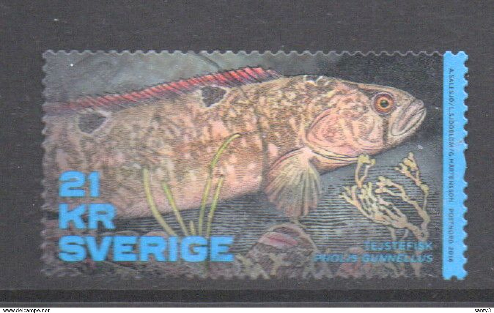 Zweden 2018 Yv 3204  Hoge Waarde, Gestempeld - Used Stamps