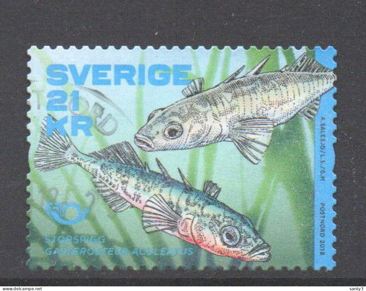 Zweden 2018 Yv 3206  Hoge Waarde, Gestempeld - Used Stamps