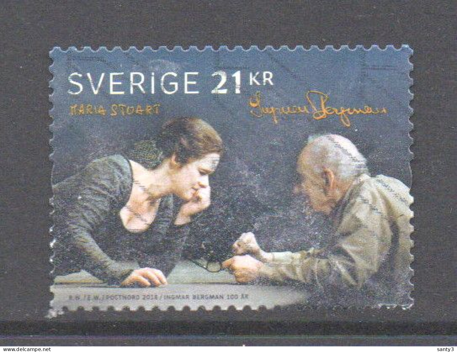 Zweden 2018 Yv 3210  Hoge Waarde, Gestempeld - Used Stamps