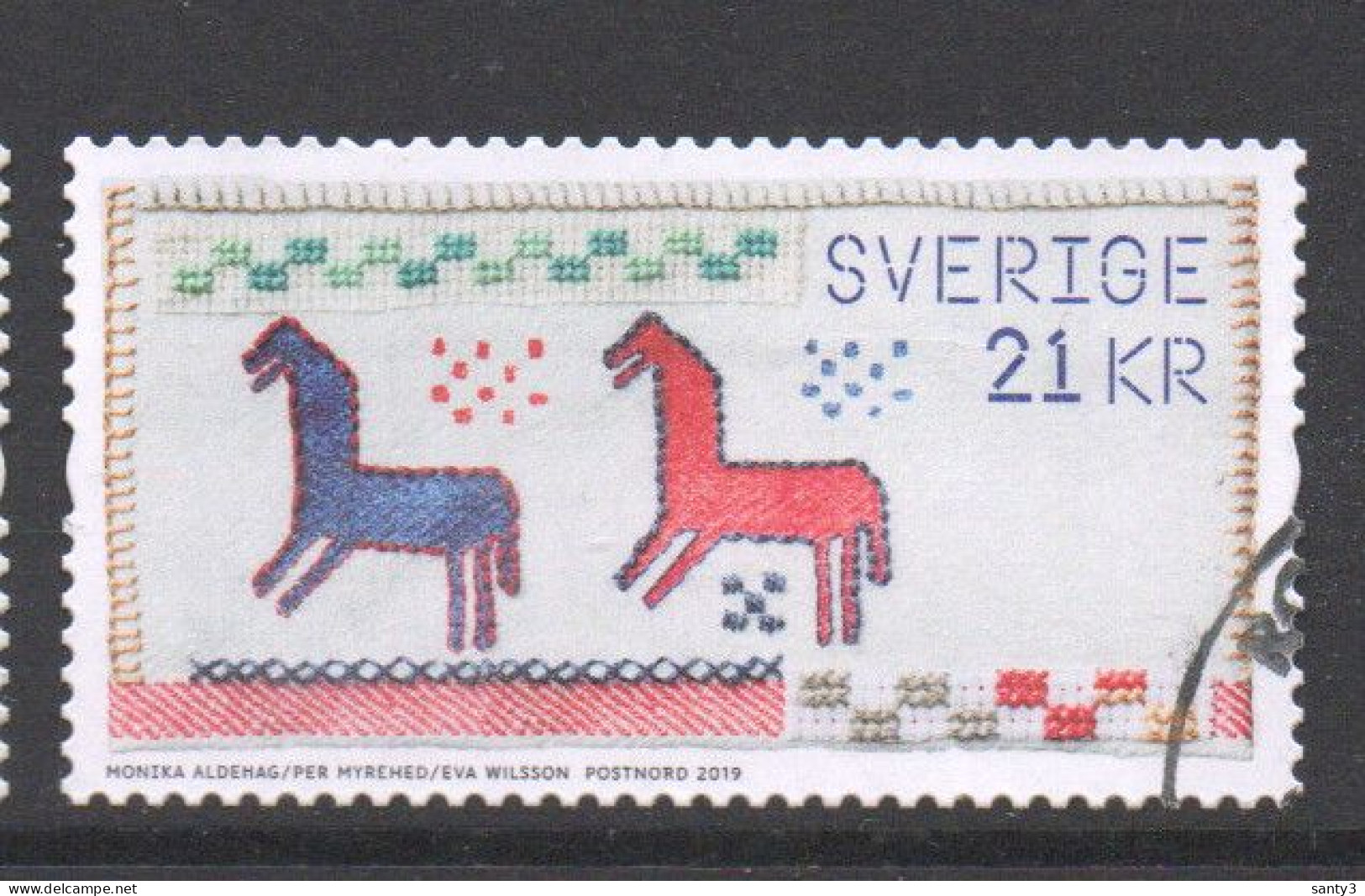 Zweden 2019 Yv 3249  Hoge Waarde, Gestempeld - Used Stamps