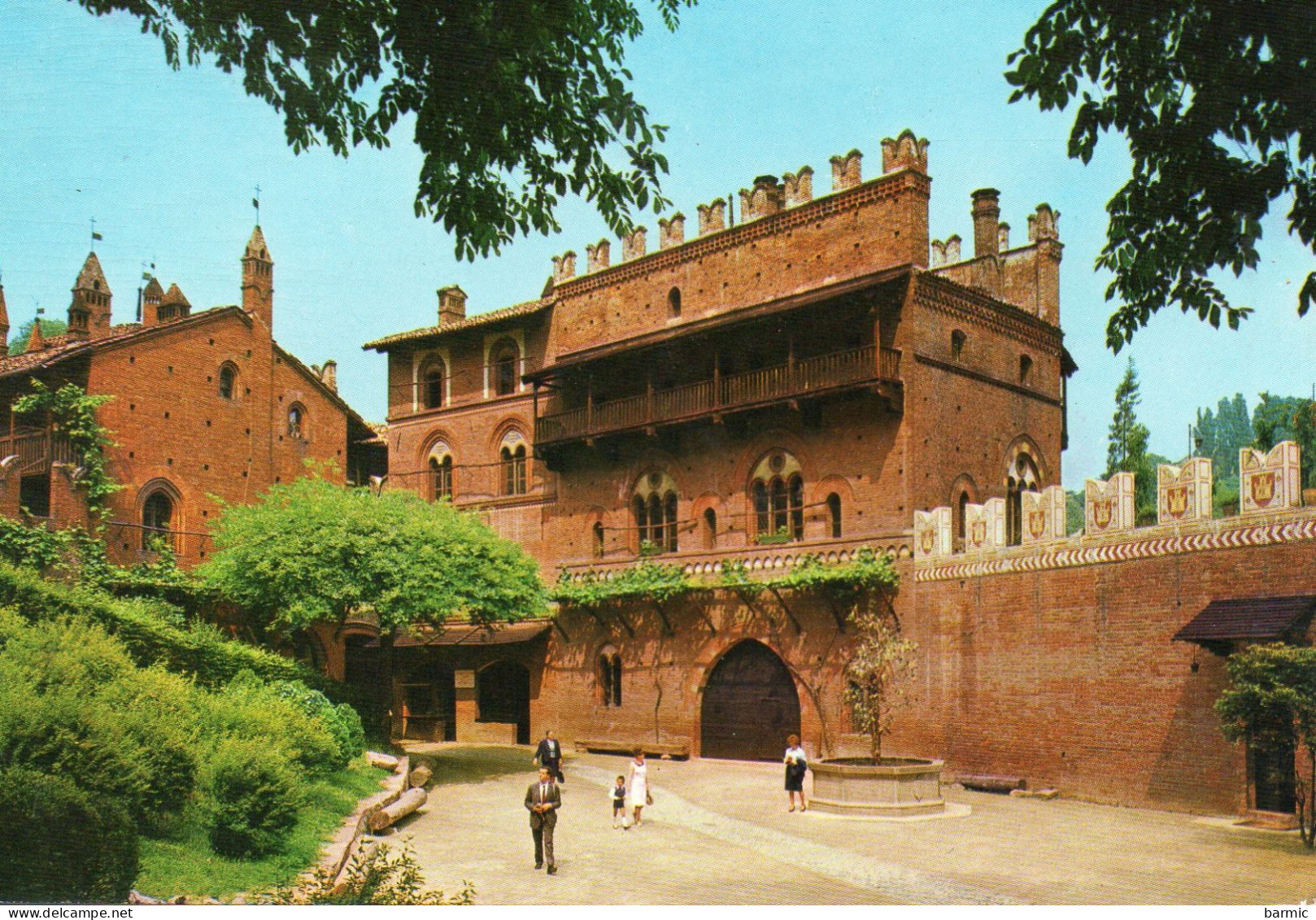 TORINO, IL BORGO E IL CASTELLO MEDIOVALE COULEUR  REF 11797 DOM - Castello Del Valentino