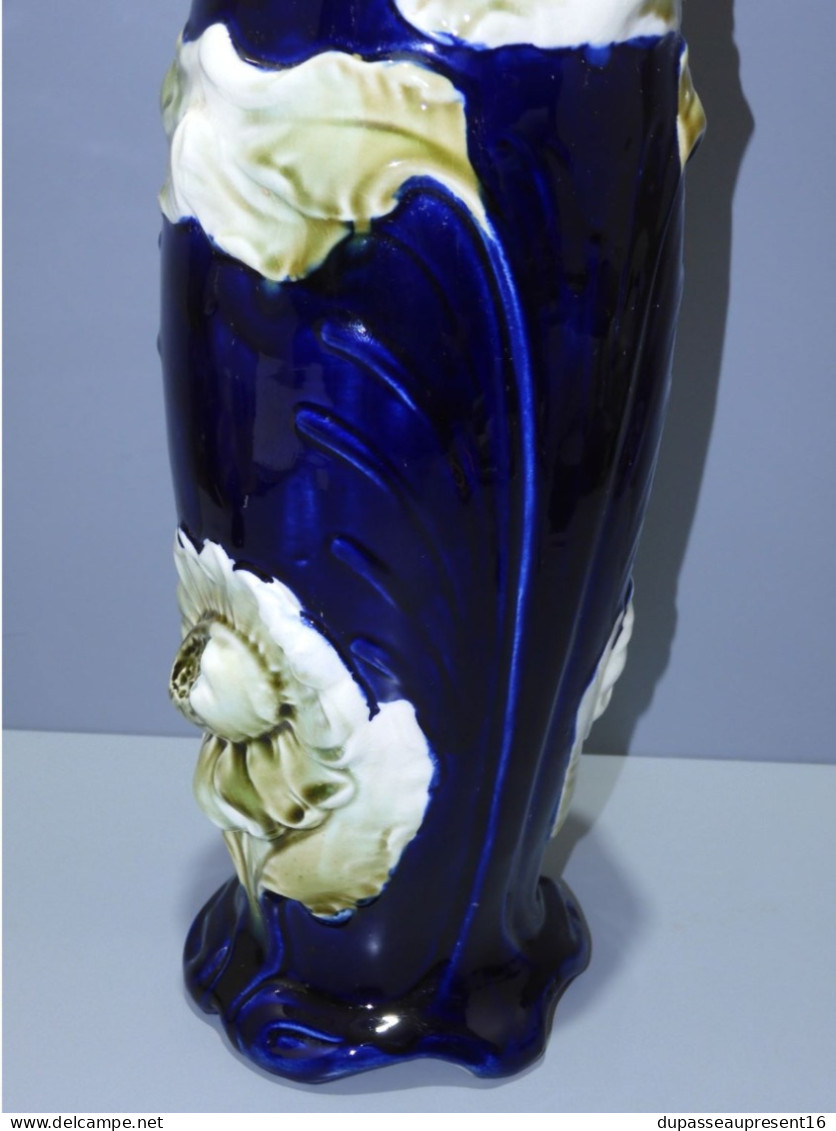 -JOLI VASE ART NOUVEAU FIVE LILLE COLLECTION DECO VITRINE FLEURS     E - Other & Unclassified