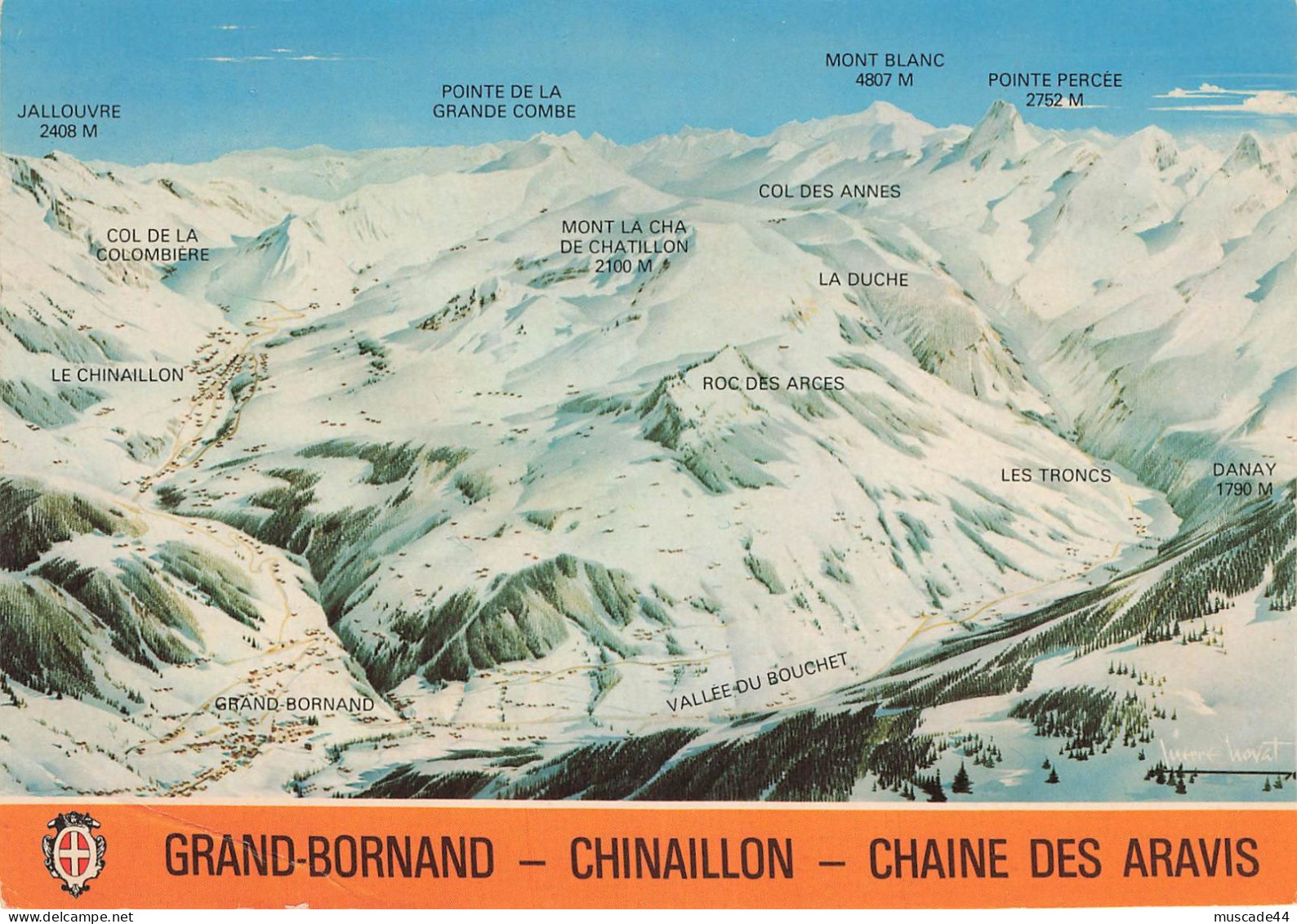 GRAND BORNAND - CHINAILLON - CHAINE DES ARAVIS - Le Grand Bornand