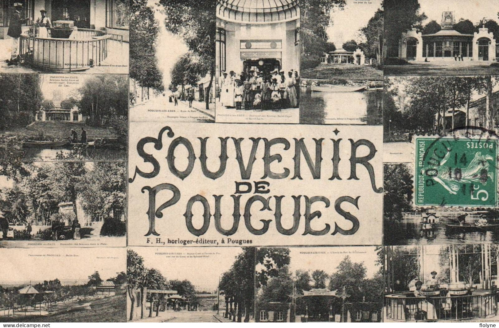 Pougues Les Eaux - Souvenir De La Commune - Pougues Les Eaux