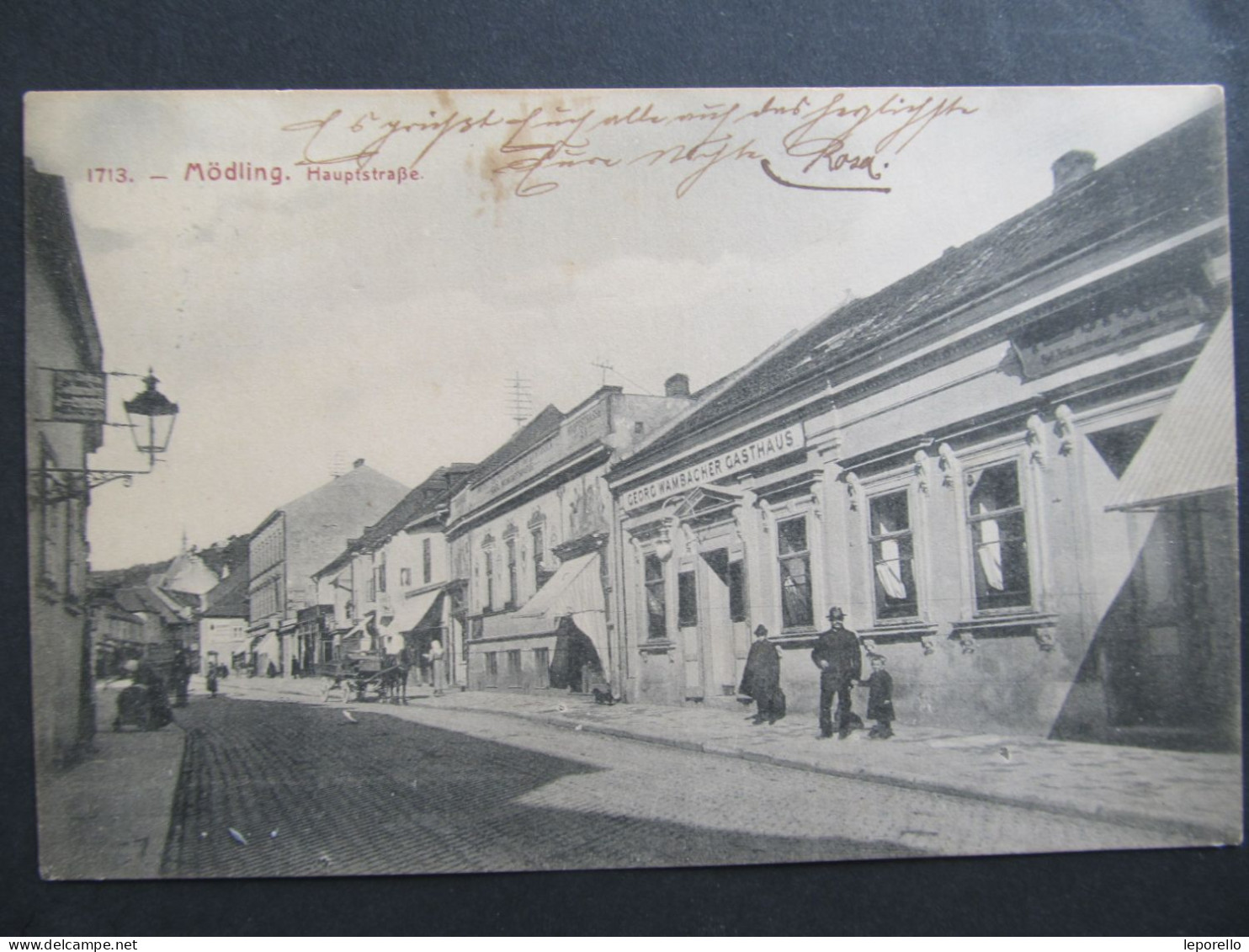 AK MÖDLING Hauptstrasse 1918/// D*57281 - Mödling