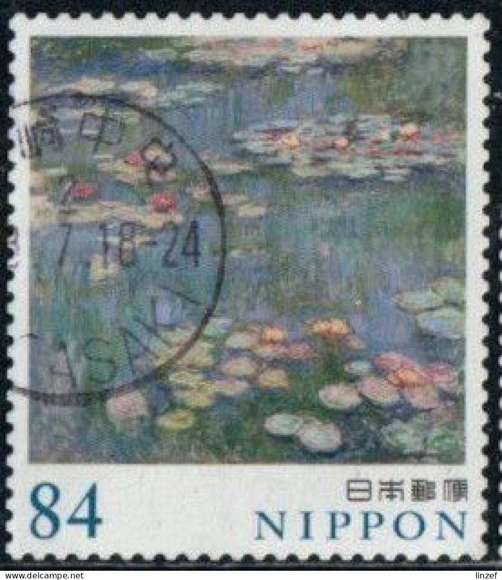 Japon 2020 Yv. N°9819 - Nénuphars, De Claude Monet - Oblitéré - Gebruikt