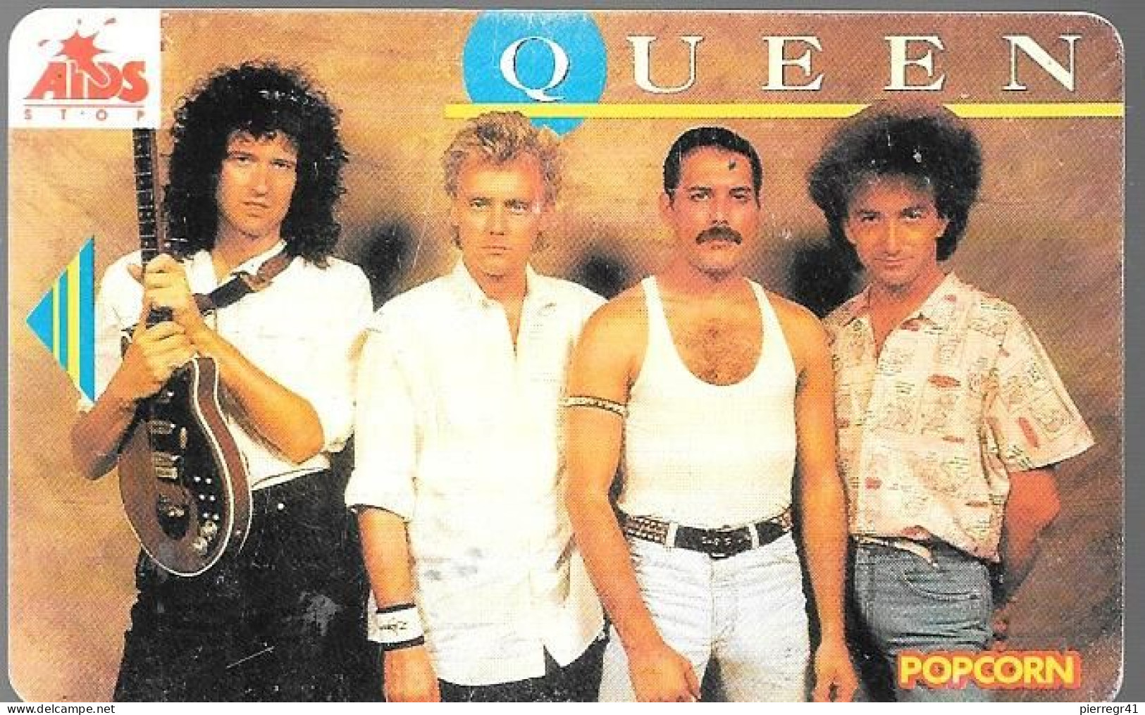 CARTES-1993-TCHECOSLOVAQUIE-PUCE Sans PUCE-GROUPE QUEEN-TBE - Tchécoslovaquie