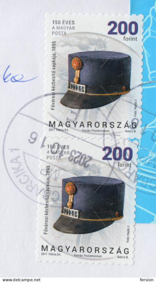 2022 Hungary WINTER Olympic Games Beijing China BLOCK REGISTERED Priority LABEL VIGNETTE - Postal Balance Scale Hut - Invierno 2022 : Pekín