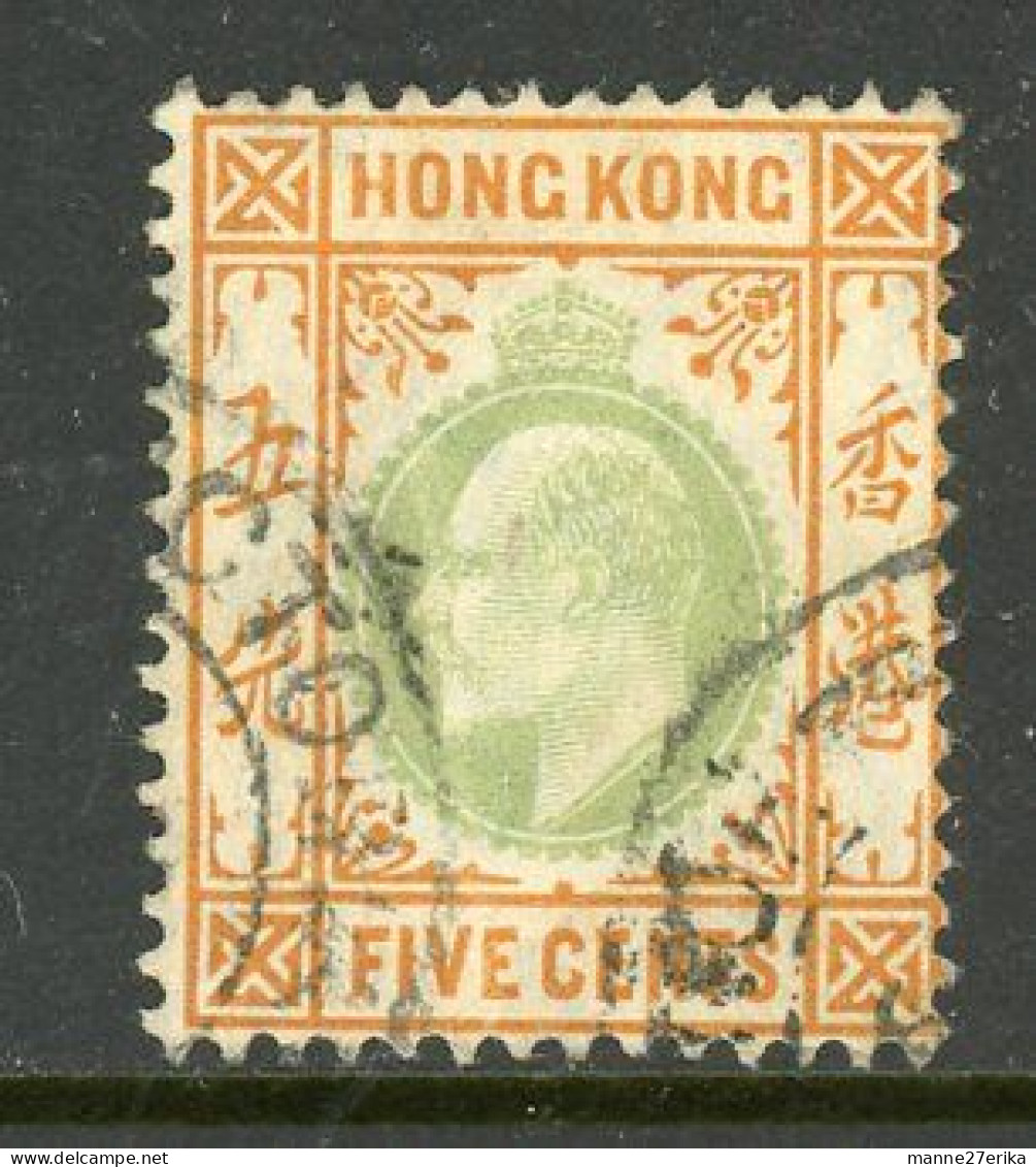 -HongKong-1904-"King Edward VII" (O) - Gebruikt