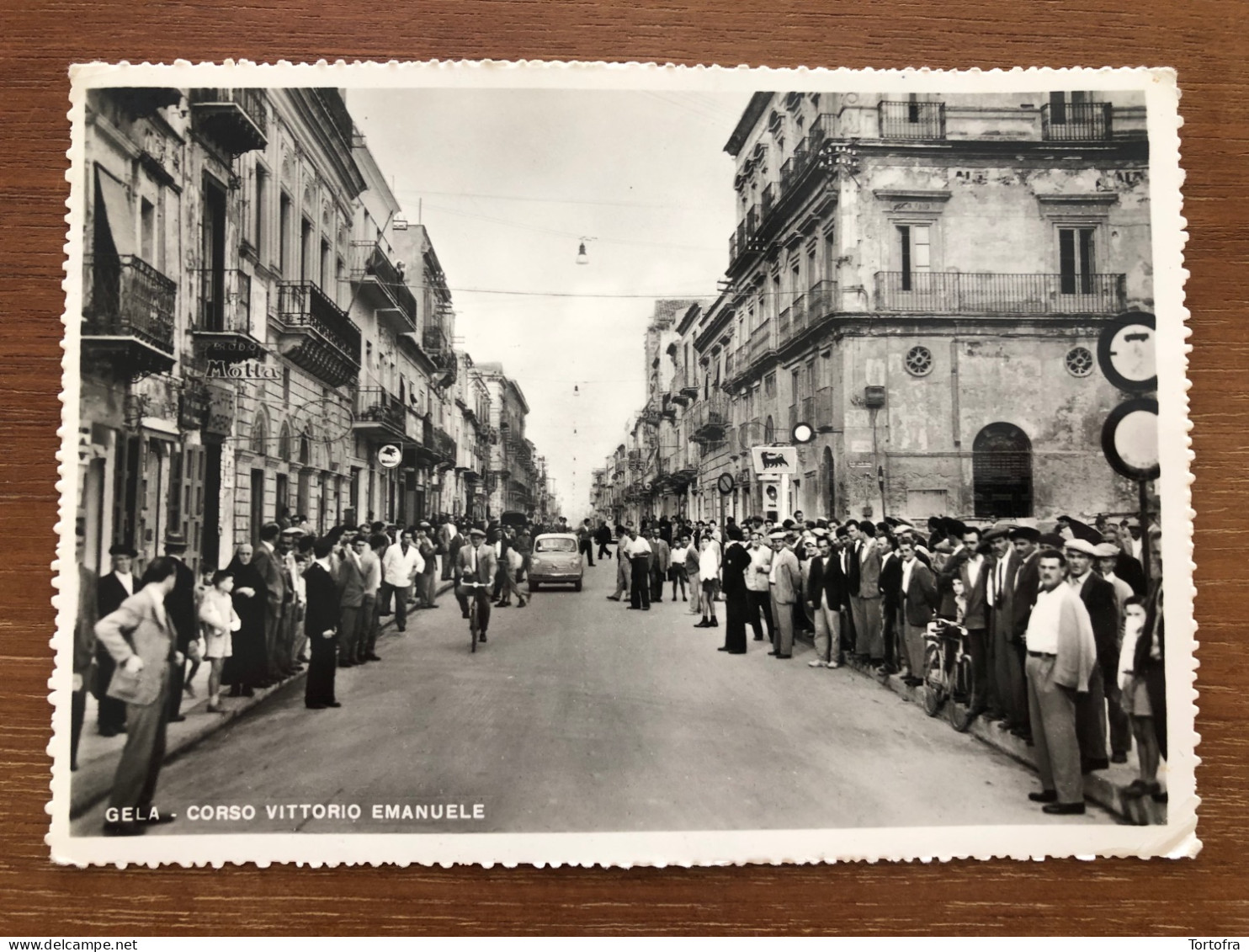 GELA ( CALTANISSETTA ) CORSO VITTORIO EMANUELE 1957 - Gela