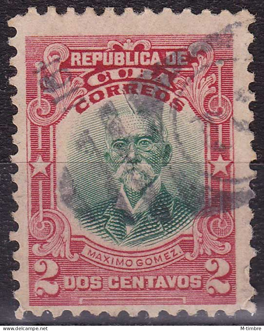 Cuba YT 154 Mi 15 Année 1910 (Used °) Maximo Gomez - Gebraucht