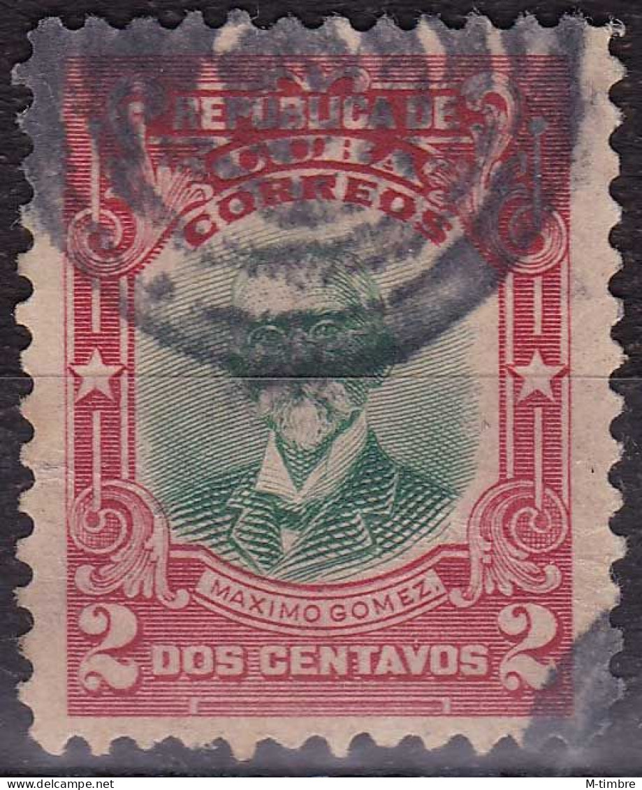 Cuba YT 154 Mi 15 Année 1910 (Used °) Maximo Gomez - Usati