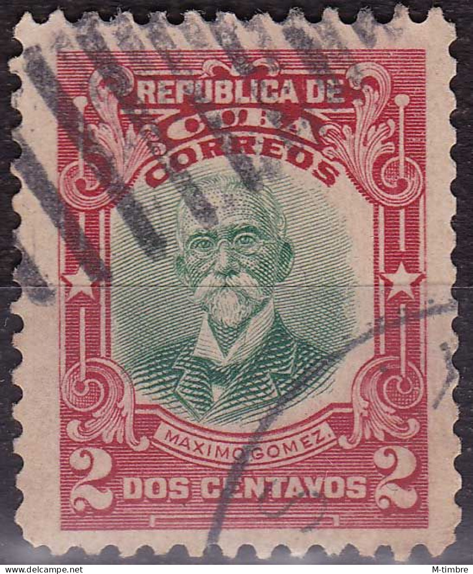 Cuba YT 154 Mi 15 Année 1910 (Used °) Maximo Gomez - Gebraucht